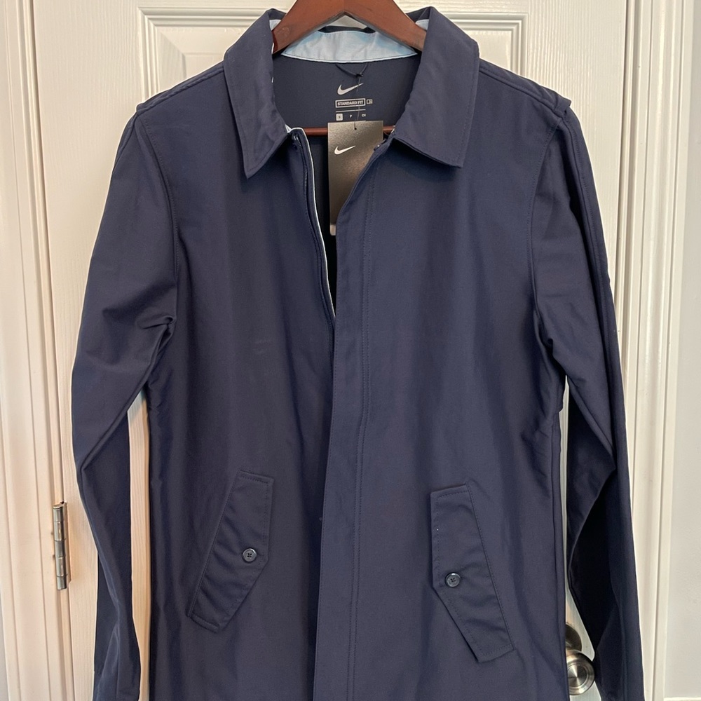 Nike Mens Obsidian Repel Player Full-Zip Golf Rain Jacket $130 Size Small